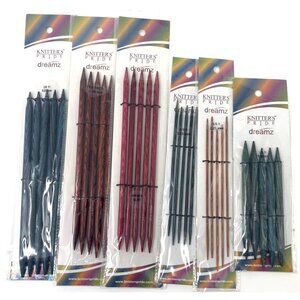 Knitter's Pride Dreamz 6" Double Point Knitting Needles Various Sizes NEW!